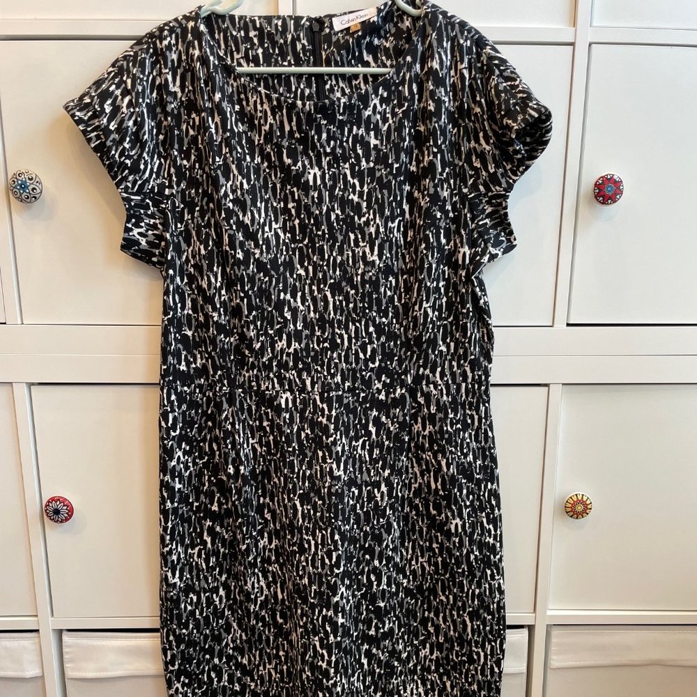 Calvin Klein knee length cocktail dress